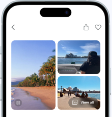 The TourRadar app