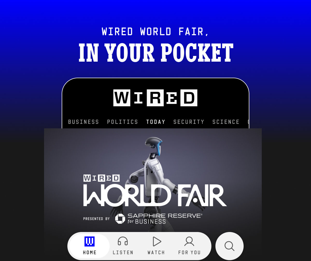 WIRED World Fair, In your pocket