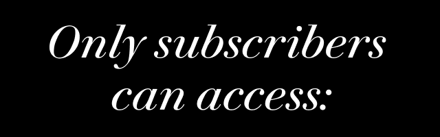 Only subscribers can access: