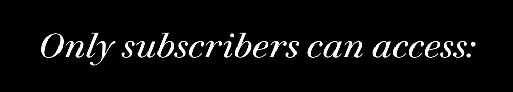 Only subscribers can access: