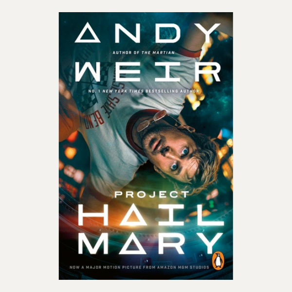 Cover image of Andy Weir's book 'Project Hail Mary'