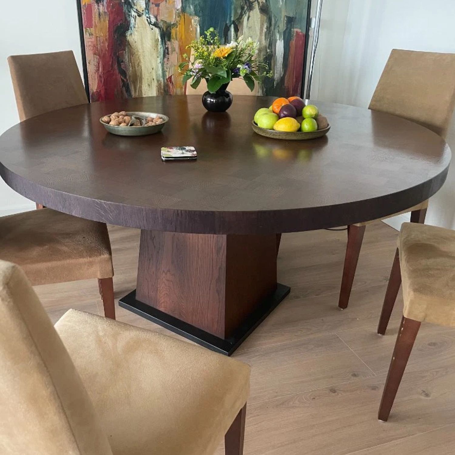 Oak dining table